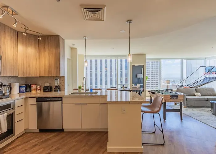 Apartamento Modern Highrise Sanctuary, Gym, Pool, Prking, W-d, Golf *