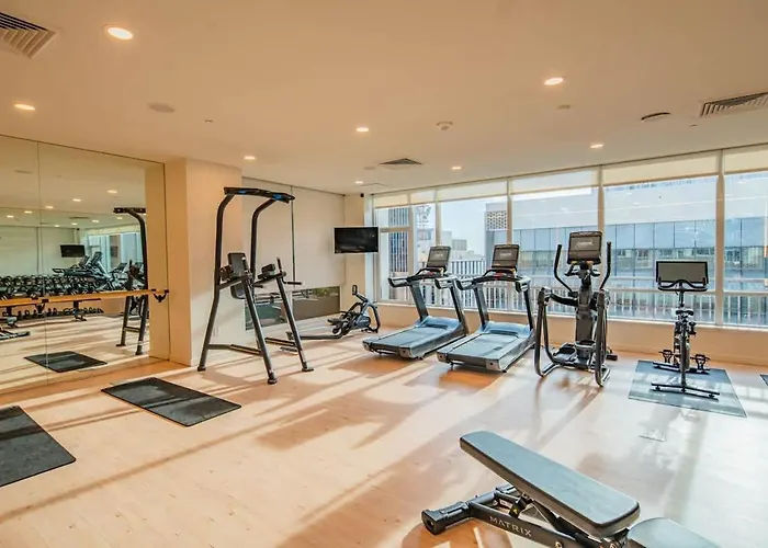 Apartamento Modern Highrise Sanctuary, Gym, Pool, Prking, W-d, Golf