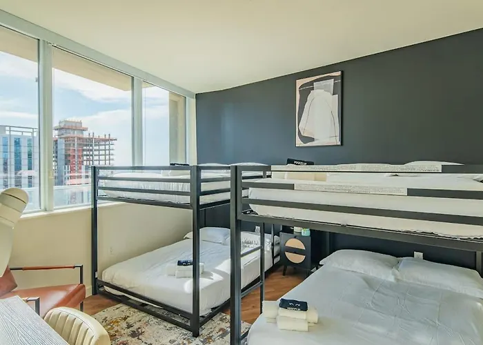 Apartamento Modern Highrise Sanctuary, Gym, Pool, Prking, W-d, Golf Phoenix